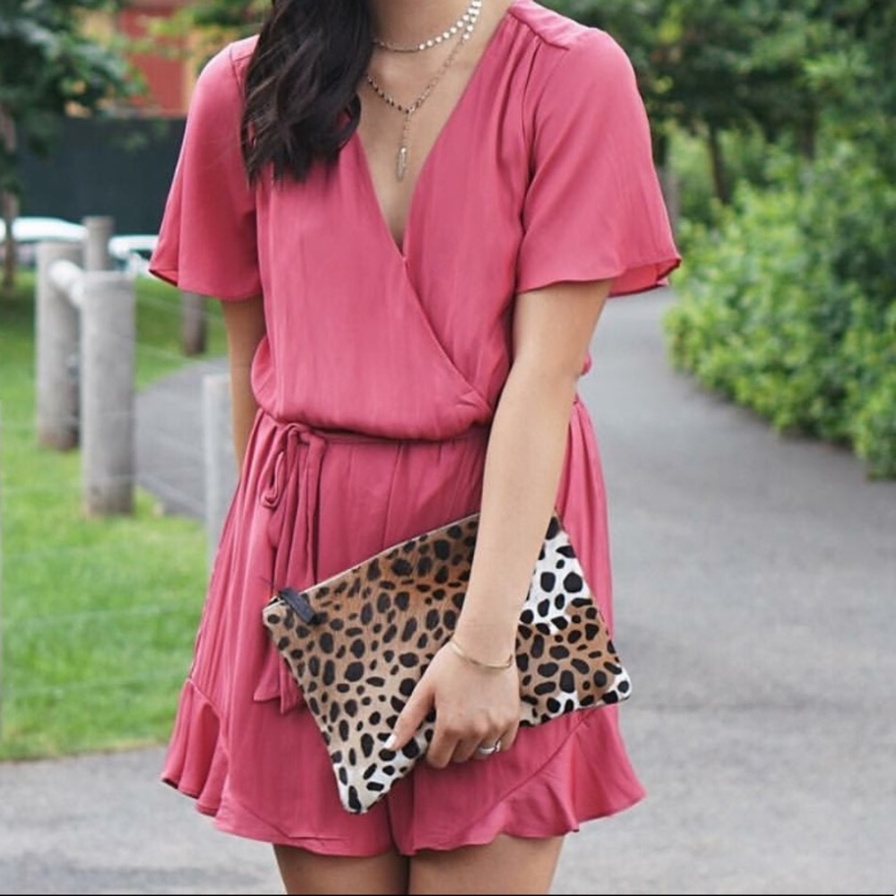 Dusty Rose Romper